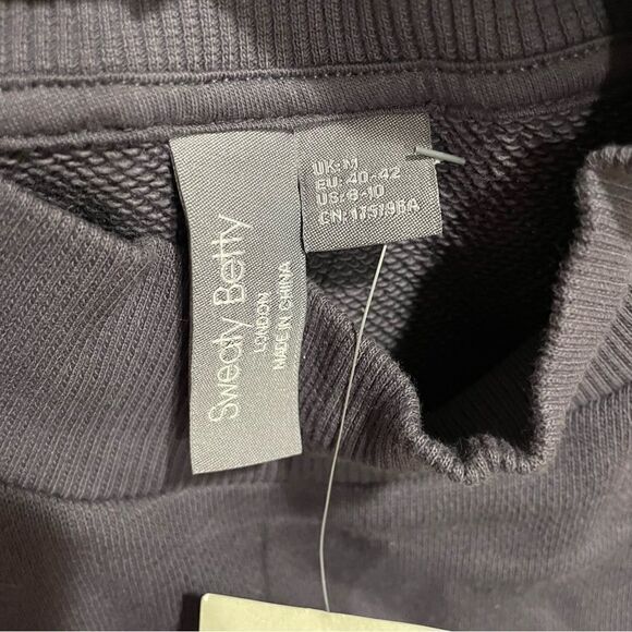 Sweaty Betty Women's Size 8-10 One & Done Sweatshirt Dress Long Sleeve Gray NWT - Picture 10 of 14